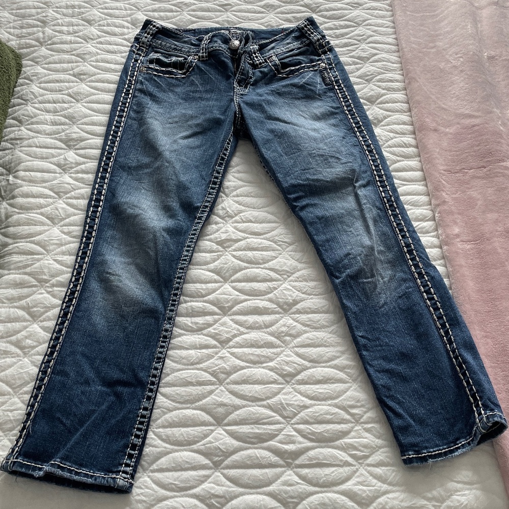 Denim capris - Picture 2 of 6